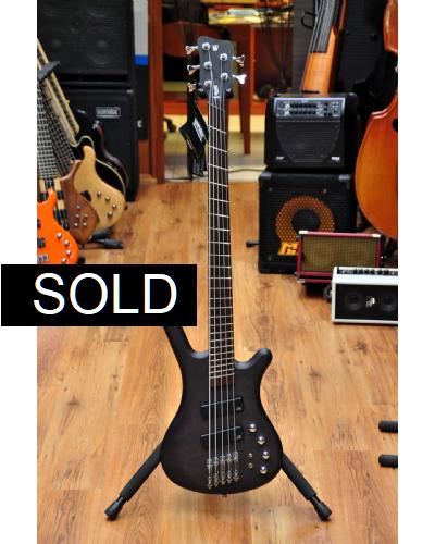 Warwick Rockbass Corvette Multiscale 5 Nirvana Black Transparent Satin